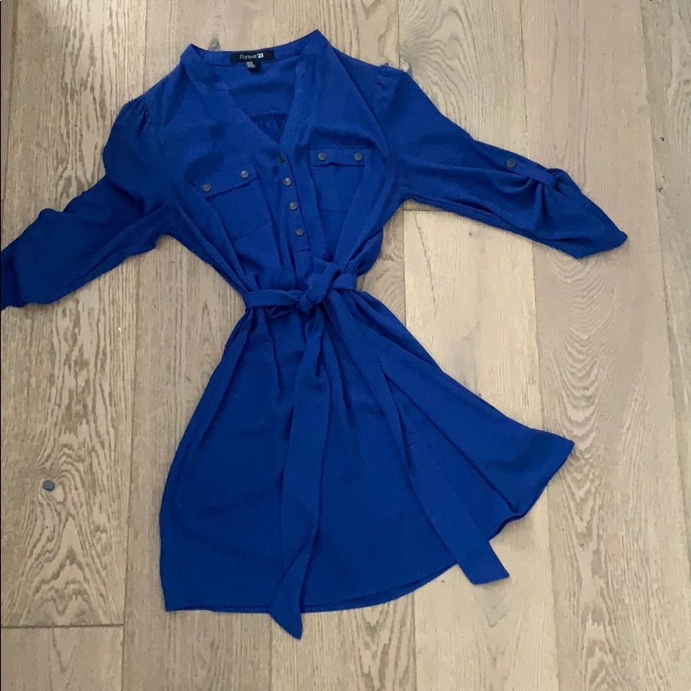Belted dress